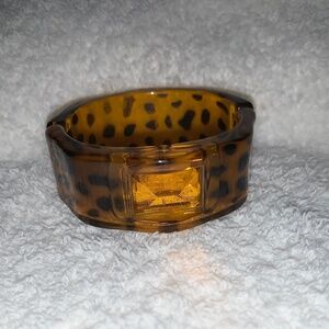 Vintage 80s Hinge Bangle Bracelet